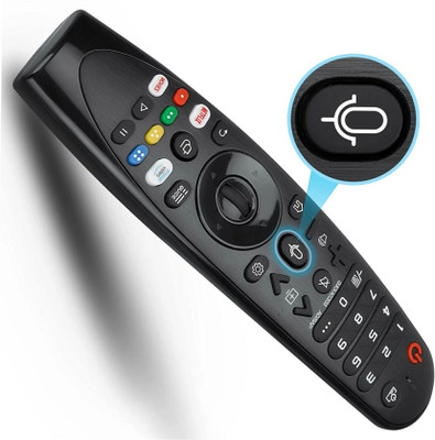 MEPL Voice Magic Remote AKB75855501 /AN-MR20GA AN-MR19BA Smart TV LG Remote Controller(Black)