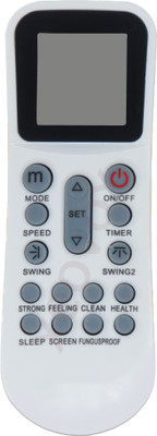 Xeovox Lloyd / Godrej Eon AC 125 Remote LLoyd, Godrej Eon Remote Controller(White)