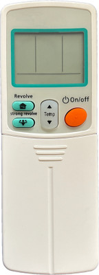 RESORB RE 59 Compatible AC Remote for Air Conditioner and Suitable for Split Compatible for DAIKIN air conditioner ARC433A1 ARC433B70 ARC433A70 Remote Controller(White)