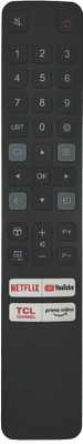 LipiWorld RM-L1673 V2 Compatible - TCL Led Tv Universal Remote (NO Voice) (Please Check Second Image) Compatible For TCL Tv Remote Controller(Black)