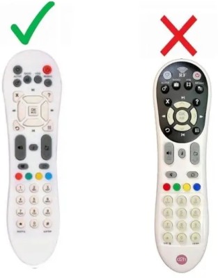 Ansar electronic Not working RF Videocon D2H compatible SD dth set top box (white) Videocon D2h Remote Controller(White)