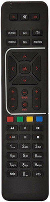 OG DTH13 New Model With Recording Function Remote Compatible with AIRTEL DTH SET-TOP BOX Remote Controller(Black)
