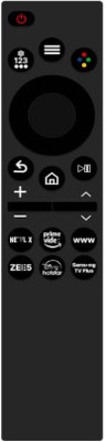 Tke  Smart LED TV Remote Control - Without Voice(RM-L1729) Samsung Remote Controller(Black)