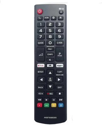 Paril ®92N TV REMOTE Compatible for LG Smart TV LCD/LED Remote Control (Macthing with Old Remote,same Remote will Only work) Remote Controller(Black)