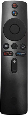 Tke UNIVERSAL Mi Tv Remote with Voice Control UNIVERSAL Remote Controller(Black)