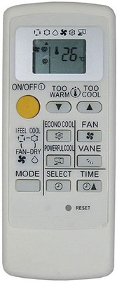 Rohit Electronics Remote Compatible for  AC 122 AC Mitsubishi Remote Controller(White)