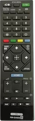 SAYENY Premium Series Led/Lcd/Bravia 3D Smart Tv Sony Tv Remote Controller(Black)