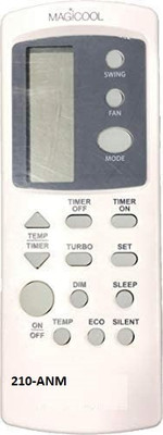 ANM Remote Compatible for Whirlpool Magicool AC Magicool 3s copr-a1k SAR12B39MC0/2020, Verify on customer care Remote Controller(White)