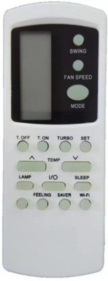RISHI ENTERPRISES (49) THIS REMOTE IS COMPATIBLE FOR AC WIFI VOLTAS Remote Controller(White)