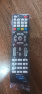 SITI  remote for tv GTPL Remote Controller(Black)