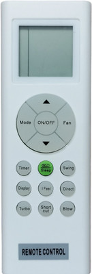 RE 201B Blue star ac Remote Controller(White)