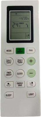 Nij __ AC-0226B00 __ 5 in 1 Split & Window AC Remote Control BLUESTAR AC Remote Controller(White)