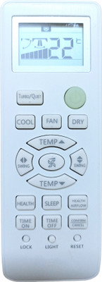 ERNIL AC Remote Compatible for Haier AC 131 ( Please Match The Image with Your Old Remote ) Remote Controller(White)