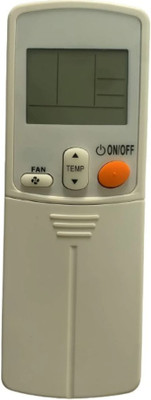 RISHI ENTERPRISES THIS REMOTE IS COMPATIBLE FOR SELING AC REMOTE NO BACK LIGHT (92A-PO) DAIKIN Remote Controller(White)