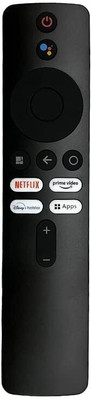 Kpdp for Xia-omi Mi Smart TV Remote Control, Voice Control with Google Assistant Original Remote Controller(Netflix and Prime Buttons, Bluetooth, Black Works in All Model led tv)
