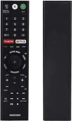 hybite Remote Compatible for Sony Bravia 4K LED UHD OLED QLED Android TV with Voice (Exactly Same Remote Will Only Work) RMF-TX310U Sony Led with voice Remote Controller(Black)