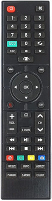 TIZOQ Remote Control No.HYU-836 Compatible for Hyundai TV Remote Controller(Black)