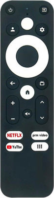 TIZOQ Replacement Control Compatible for Thomson, Blaupunkt & Acer Non Voice Supported (8877) Thomson Smart LED TV, Blaupunkt Smart LED TV, Acer Smart LED TV Remote Controller(Black)