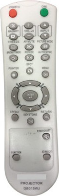Nij GB015WJ Projctor Remote Control SHARP Remote Controller(White)