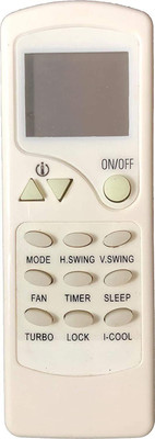 Naviscinest  AC Remote Compatible with Onida Split/Window AC Remote Control (AC-7C) ONIDA Remote Controller(White)