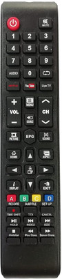 LUNAGARIYA Compatible Remote Control for Universal CEMEX Smart Android LED TV Remote Controller(Black)