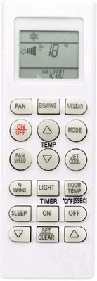 Ehop AKB73595915 36F Compatible Remote for  AC Old Remote Must be Exactly Same AKB73315601 LG Remote Controller(White)