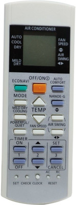 NixGlobal 29B Remote Compatible for PANASONIC AC Remote Controller(White)
