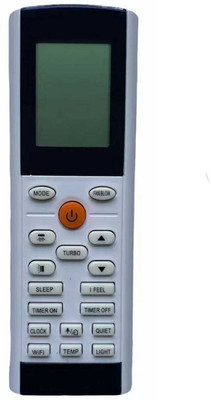Paril Air Conditioner Remote Compatible For BLUESTAR ( WIFI BUTTON ) AC Replacement for Bluestar Ac (Exactly Same Remote Will Only Work) Remote Controller(White, Black)