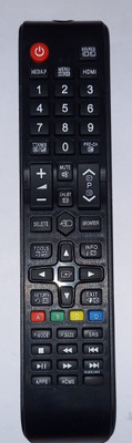 PMRK BEST IN BEST COMPATIBLE FOR  LED TV REMOTE CONTROL SAMSUNG Remote Controller(Black)
