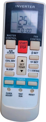 Ehop AR-RY12 Compatible Remote control for ac with Coil Dry O General Remote Controller(White)