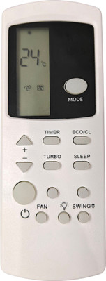 Ehop Compatible remote control for Air conditioner AC remote AC-210C Amazon Remote Controller(White)