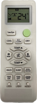 SHIELDGUARD AC Remote Control 131 Compatible for Haier AC Remote Controller(White)