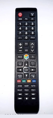 Rohit Electronics Remote Compatible for LED/LCD/HD TV MITSONIC LED Mitsonic Remote Controller(Black)