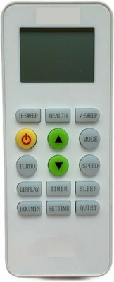 NixGlobal 223G AC Remote Compatible for GODREJ / LLOYD / MITASHI / WHRILPOOL AC Remote Controller(White)