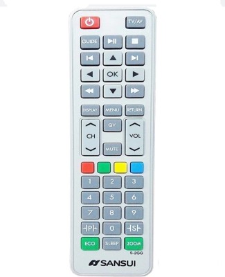 Paril ®67N TV REMOTE Compatible for Sansui Smart TV LCD/LED Remote Control (Macthing with Old Remote,same Remote will Only work) Remote Controller(Black)