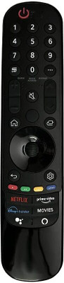 Woniry LG Remote Without Voice Command Google Assistant and Mouse lg Remote Controller(Black)