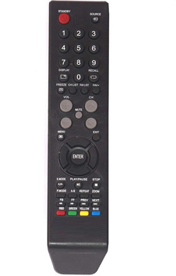 Technology Ahead Replacement Remote Control Compatible for Godrej Intex TV Remote TA Godrej Led/Lcd Godrej Remote -Please Match the Image With old Remote Controller(Black)