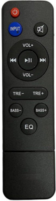 Kritex . Remote Compatible for PANASONIC Sound BAR Home THIATER Remote Remote Controller(Black)
