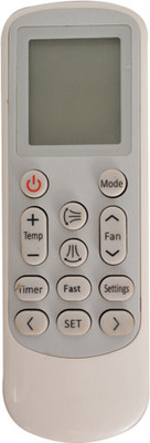 RESORB RE 144A SAMSUNG Compatible for Midea, Voltas and Lloyd Air conditioner Remote Controller(White)