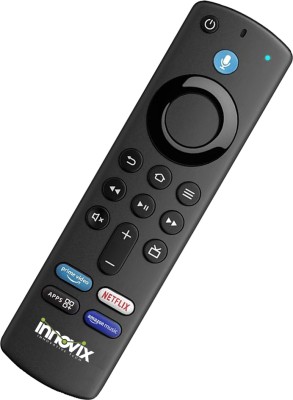 INNOVIX Amazon Firestick remote fire tv stick, fire tv stick lite, Fire tv stick 4k AMAZON Remote Controller(Black)