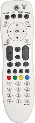 MEPL v con rf videocon HD box Remote Controller(White)