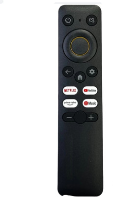 Sugnesh ®55 N TV REMOTE Compatible for Real me Smart TV LCD/LED Remote Control (No voice Command) (Exactly Same Remote Will Only Work) Remote Controller(Black)