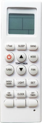 Harsh Enterprises LLOYD Compatible for LLOYD Ac remote controlfor YY-36F Compatible with Split/ Window Air Conditioner with Battery Harsh enterprises Remote Controller(White)
