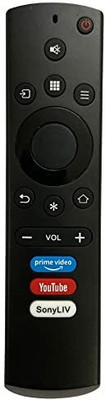 Akshita TV 4K FHD LCD LED Smart TV Remote Control (Without Voice Function) with Function Netflix YouTube Prime Video Google Play Remote Control ( Chake Image With Old Remote ) THOMSON Remote Controller(Black) Akshita TV 4K FHD LCD LED Smart TV Remote Control (Without Voice Function) with Function Netflix YouTube Prime Video Google Play Remote Control ( Chake Image With Old Remote ) THOMSON Remote Controller(Black)