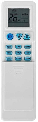 TIZOQ Replacement Control Compatible for Carrier & Daikin AC 246 | AC Remote Carrier AC, Daikin AC Remote Controller(White)