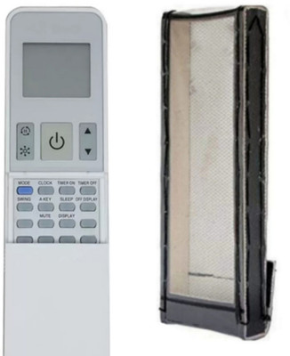 Ethex C-12 Re-118 Remote With cover (Remote+Cover) Ac Remote compatible for Lloyd Ac Remote Controller(White)