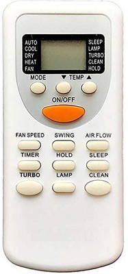 ditec Remote Compatible for Lloyd Split AC Remote Control Model No :- ZH/JT-03 LLOYD, VOLTAS, VIDEOCON Remote Controller(White)