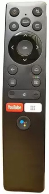 Audus  4k HD Remote Control Compatible for thomson LED Smart TV Remote Thomson Remote Controller(Black)