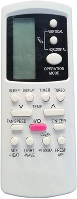 NixGlobal 88 V0LTAS AC Remote Compatible with VOLTAS 1 / 1.5 / 2 TON AC Remote Controller(White)