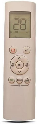 Ethex ® Re-213 Ac Remote compatible for Midea Ac remote (Match all functions with your Remote before placing order) Remote Controller(White)